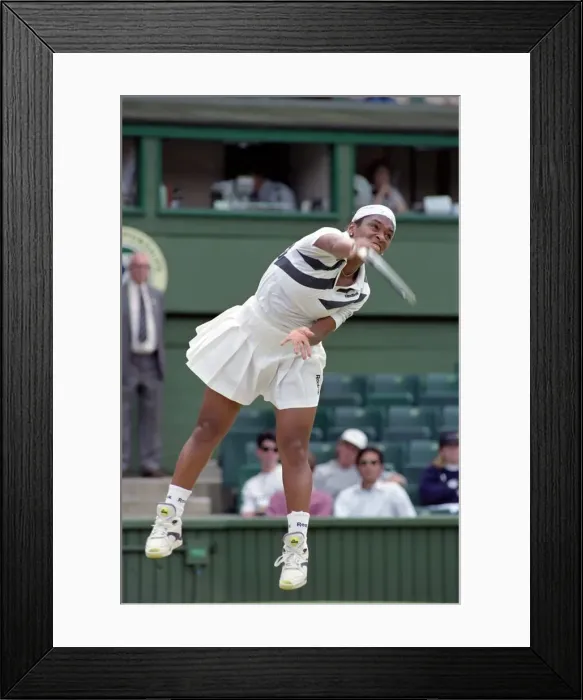 Framed Print : Wimbledon Tennis. Steffi Graf. July 1991 91-4197-126 Framed Print : Wimbledon Tennis. Steffi Graf. July 1991 91-4197-126