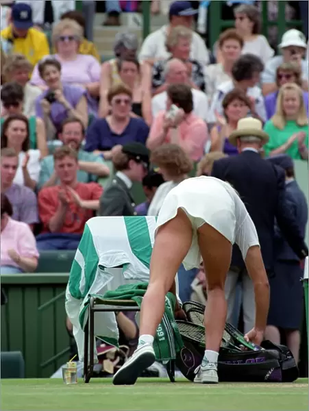 Wimbledon Tennis. Steffi Graf. July 1991 91-4197-101