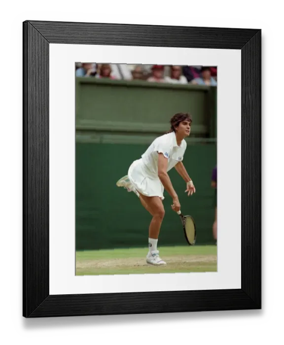 Framed Print : Wimbledon Tennis. J. Capriati. July 1991 91-4196-001