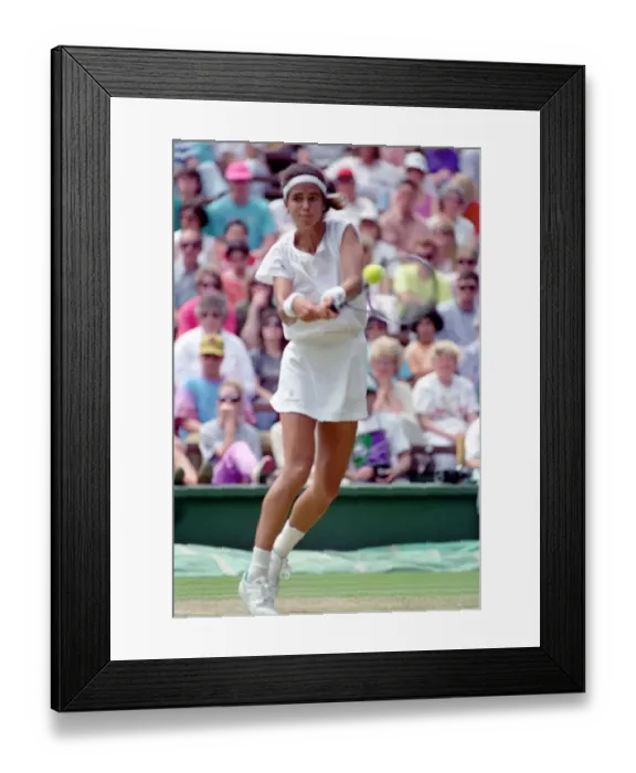 Framed Print : Wimbledon Tennis. A. Sanchez Vicario v. Fernandez. July 1991 91-4196-051 Framed Print : Wimbledon Tennis. A. Sanchez Vicario v. Fernandez. July 1991 91-4196-051