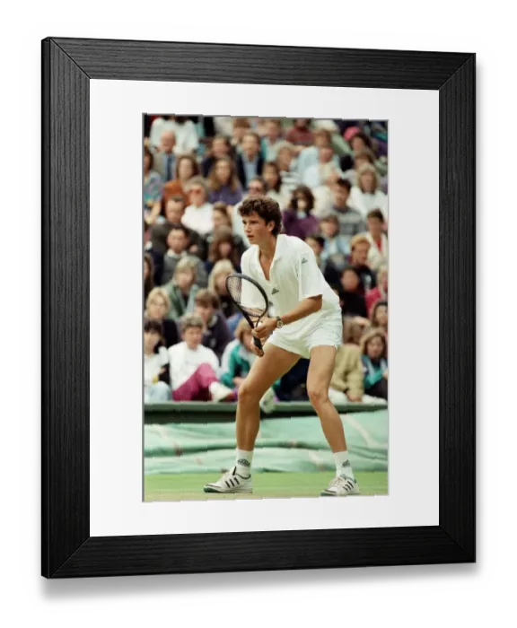 Framed Print : Wimbledon Tennis. Richard Krajicek. July 1991 91-4178-098 Framed Print : Wimbledon Tennis. Richard Krajicek. July 1991 91-4178-098