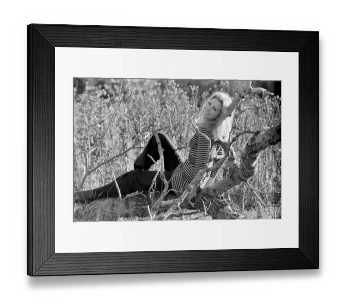 Framed Print : Woman taking a walk out in the countryside. December 1969 Z11760 Framed Print : Woman taking a walk out in the countryside. December 1969 Z11760