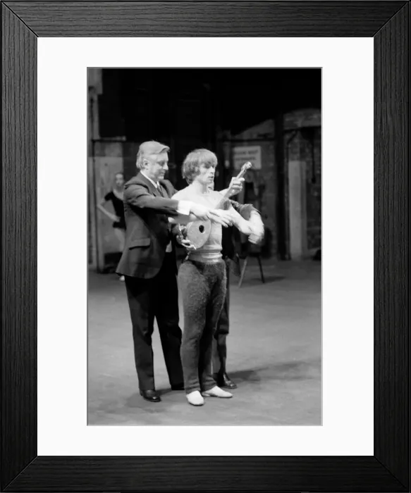 Framed Print : Entertainment dance. The Dutch National Ballet is giving it