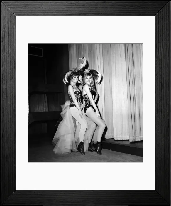 Framed Print : Granada producer Tim Aspinall signed up his own troupe of six dancers