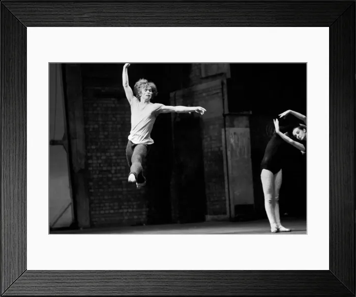 Framed Print : Entertainment dance. The Dutch National Ballet is giving it