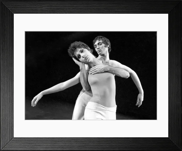 Framed Print : Opening at the Jeanette Cochrane theatre, is a new ballet called Living Space