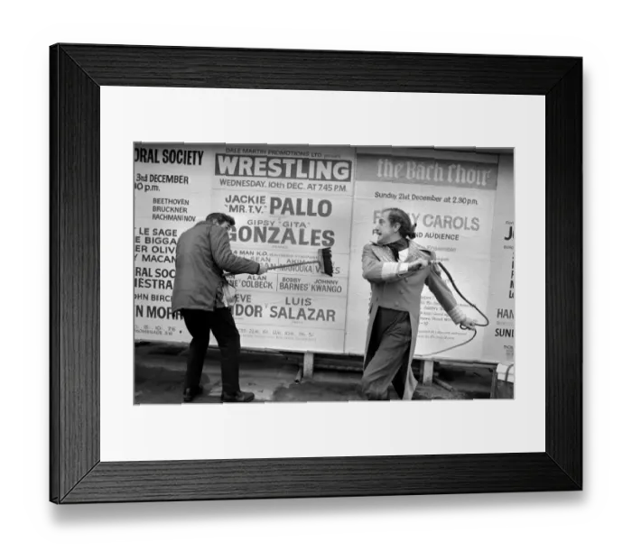 Framed Print : Sport Wrestling. Wrestler Jackie Pallo is due to star in the pantomime Framed Print : Sport Wrestling. Wrestler Jackie Pallo is due to star in the pantomime