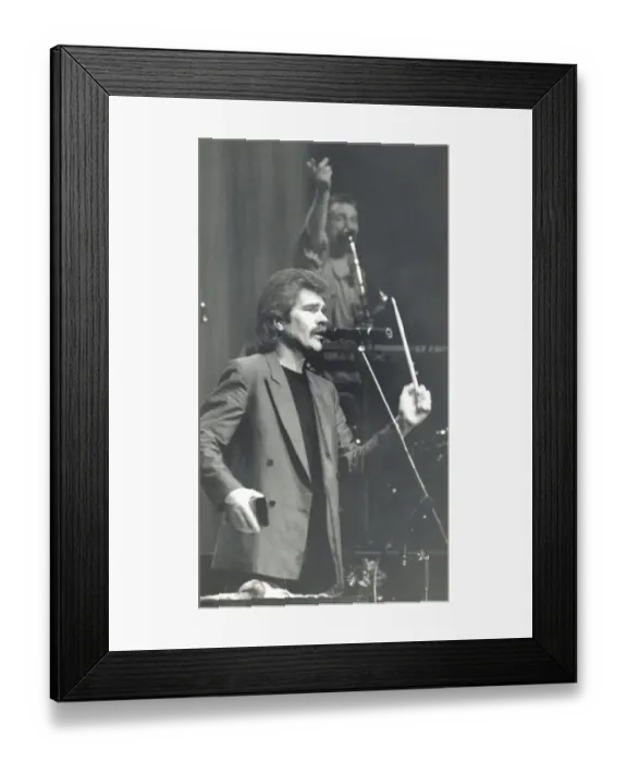 Framed Print : Ray Jackson of Lindisfarne. 18  /  12  /  89