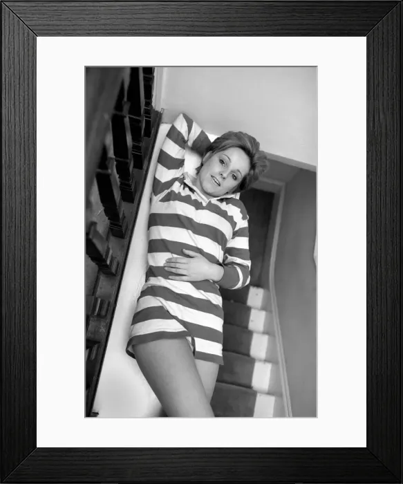 Framed Print : 22 year old Actress Alison Frazer who will appear in Dixon of Dock Green Framed Print : 22 year old Actress Alison Frazer who will appear in Dixon of Dock Green