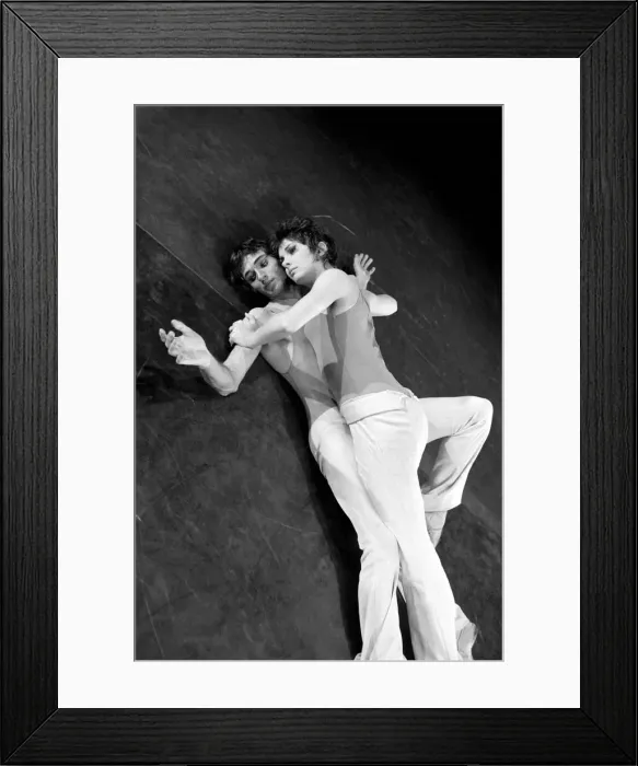 Framed Print : Opening at the Jeanette Cochrane theatre, is a new ballet called Living Space Framed Print : Opening at the Jeanette Cochrane theatre, is a new ballet called Living Space