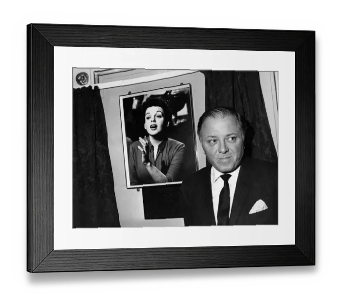 Framed Print : A memorial to international star Judy Garland was unveiled yesterday at the Palladium