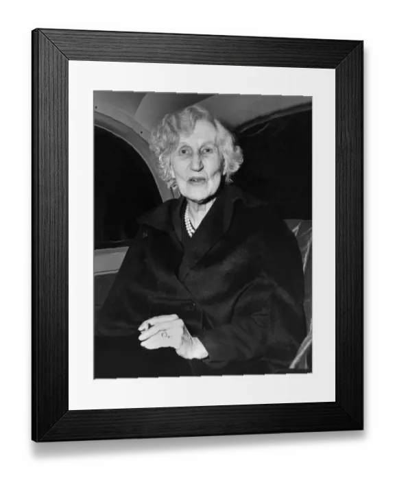 Framed Print : Lady Violet Bonham Carter, Baroness Asquith. November 1962 P016863 Framed Print : Lady Violet Bonham Carter, Baroness Asquith. November 1962 P016863