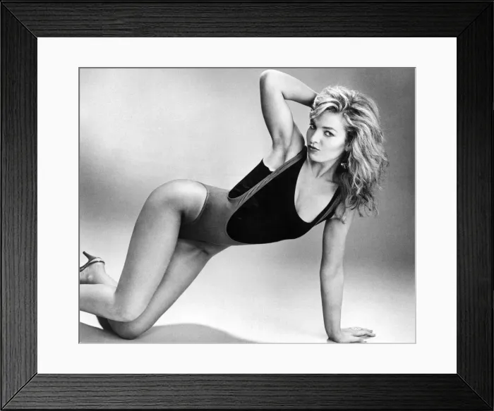 Framed Print : Fashion: The Swimsuit. Is it a swimsuit, a sports suit or a leotard Framed Print : Fashion: The Swimsuit. Is it a swimsuit, a sports suit or a leotard