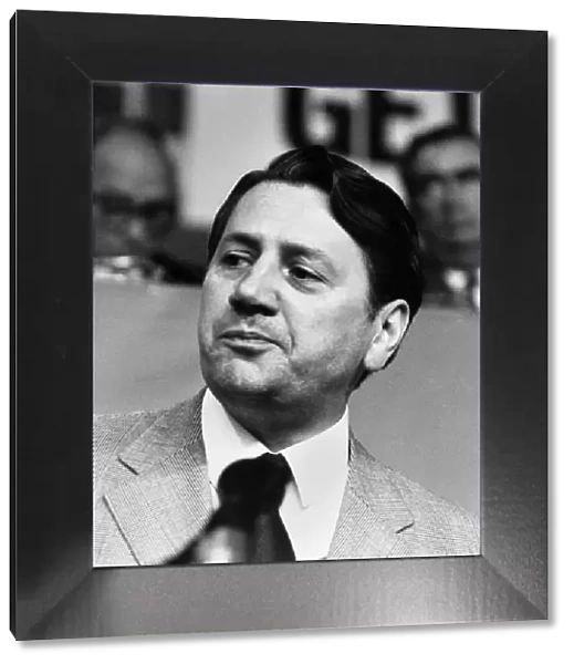 Norman Atkinson MP for Tottenham, photographed during the 1971 Labour Party Conference at