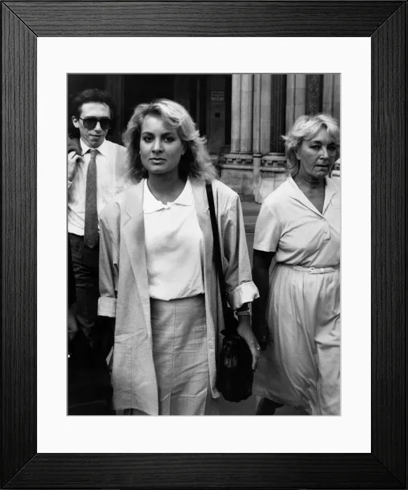 Framed Print : Entertainment. Music singer Jay Aston, formerly of Bucks Fizz group. July 1985 P017198 Framed Print : Entertainment. Music singer Jay Aston, formerly of Bucks Fizz group. July 1985 P017198
