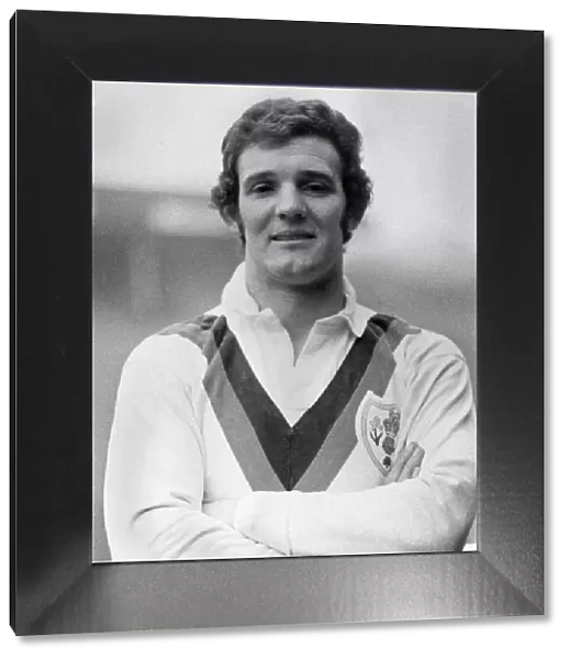 John Bates of Dewsbury Rugby League Club and member of the 1974 Great Britain side to