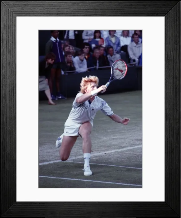 Framed Print : Wimbledon Mens Semi-Final. July 1988 88-3559-048 Framed Print : Wimbledon Mens Semi-Final. July 1988 88-3559-048