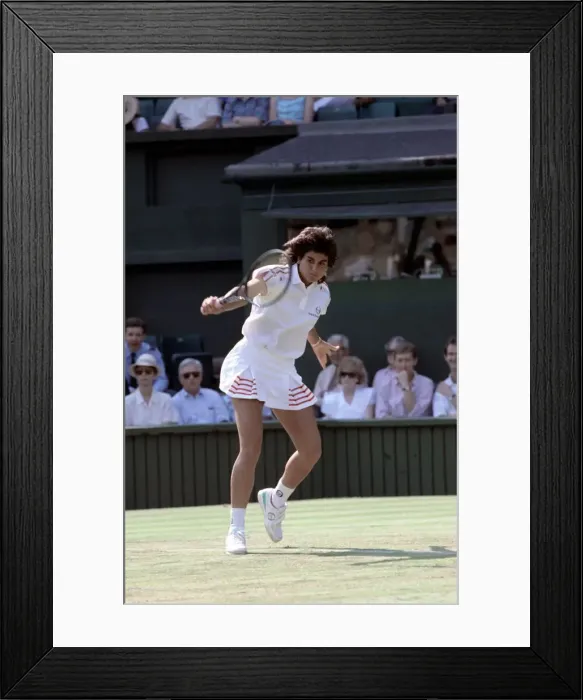 Framed Print : Wimbledon. Gabriella Sabitini v. Radka Zrubakova. June 1988 88-3372-108 Framed Print : Wimbledon. Gabriella Sabitini v. Radka Zrubakova. June 1988 88-3372-108