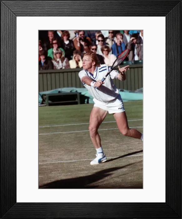 Framed Print : Wimbledon Mens Semi-Final. July 1988 88-3559-035 Framed Print : Wimbledon Mens Semi-Final. July 1988 88-3559-035