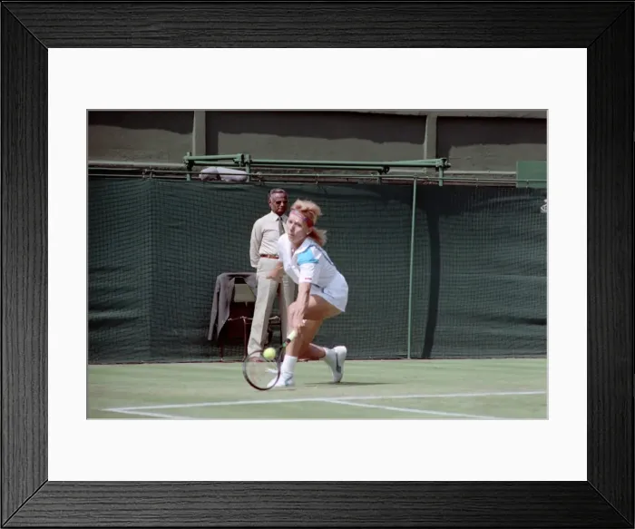 Framed Print : Wimbledon. Martina Navratilova. June 1988 88-3373-009 Framed Print : Wimbledon. Martina Navratilova. June 1988 88-3373-009
