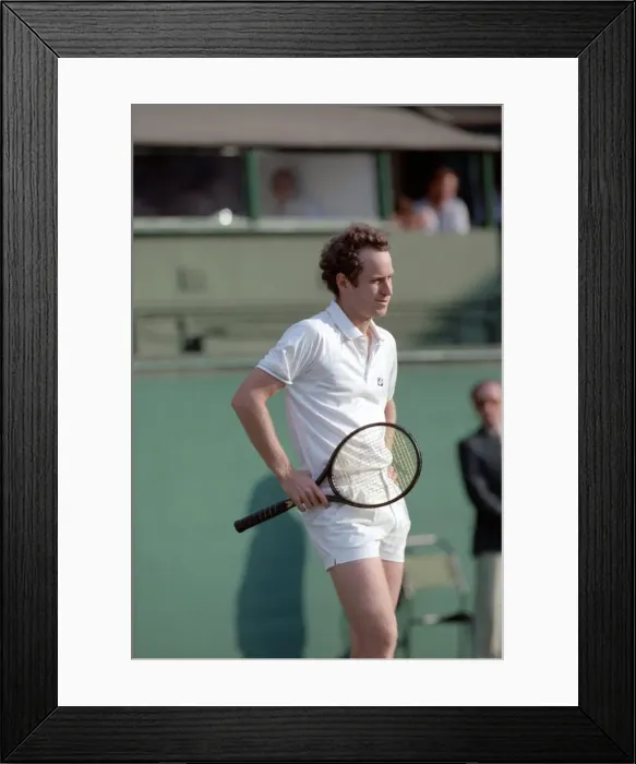 Framed Print : Wimbledon. John McEnroe. June 1988 88-3372-191 Framed Print : Wimbledon. John McEnroe. June 1988 88-3372-191