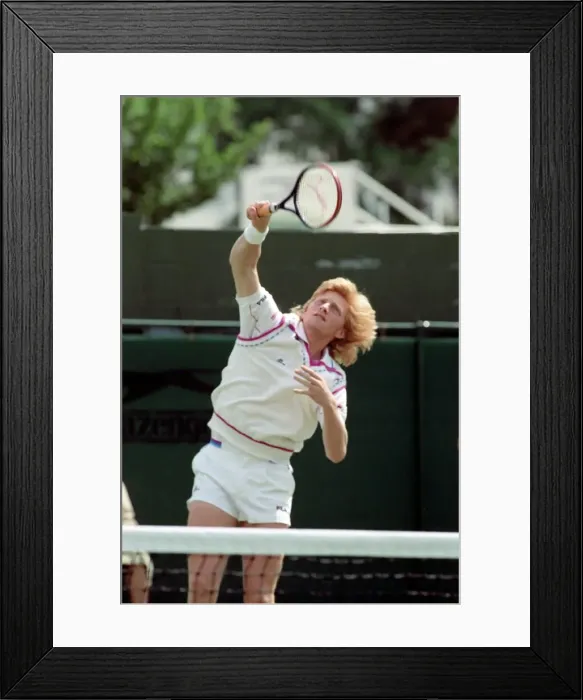 Framed Print : Boris Becker. June 1988 88-3348-013
