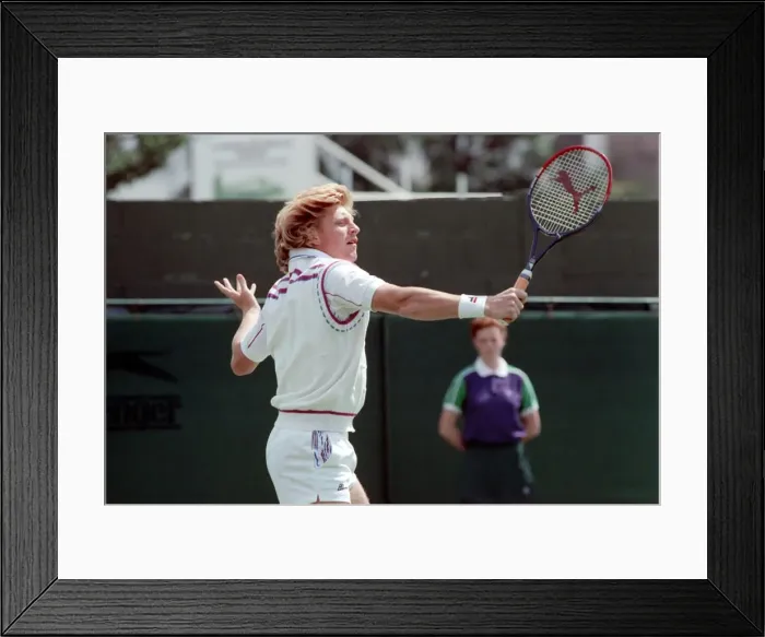 Framed Print : Boris Becker. June 1988 88-3348-027