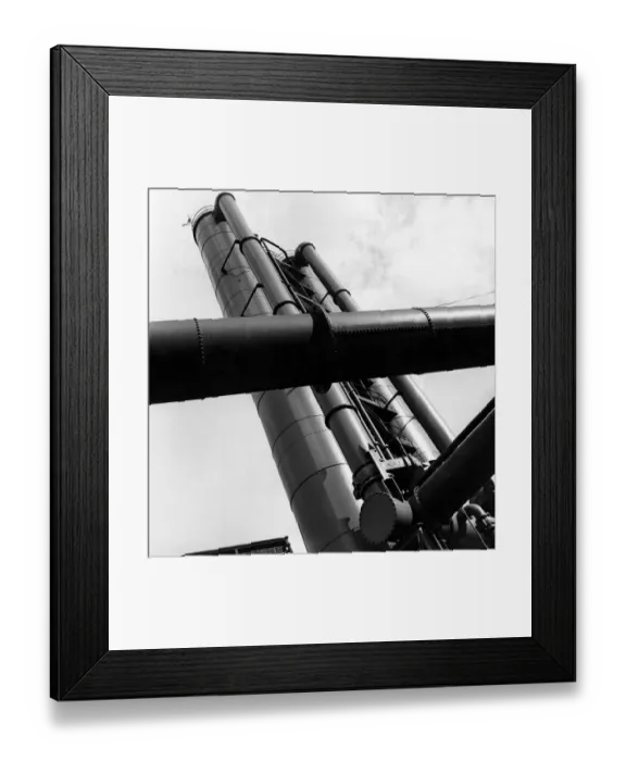 Framed Print : Fulham gas works. October 1948 P018794 Framed Print : Fulham gas works. October 1948 P018794