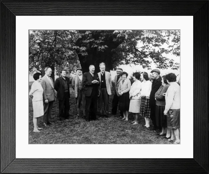 Framed Print : Presenting the two candidates and the entire electorate of the village of Bittesby Framed Print : Presenting the two candidates and the entire electorate of the village of Bittesby