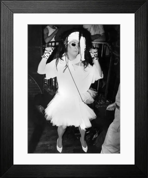 Framed Print : Strange night out with Brit. One girl trying to keep an eye out for something to happen Framed Print : Strange night out with Brit. One girl trying to keep an eye out for something to happen