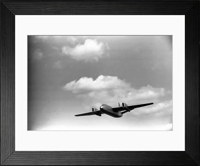 Framed Print : Farnborough Airshow. S. A. H. September 1952 C4316a-024