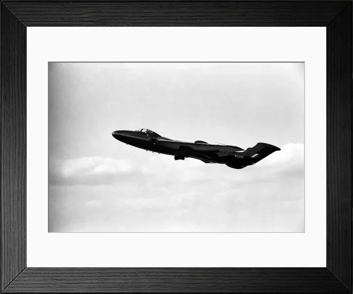 Framed Print : Farnborough Airshow. D. H. 110. September 1952 C4316a-005 Framed Print : Farnborough Airshow. D. H. 110. September 1952 C4316a-005