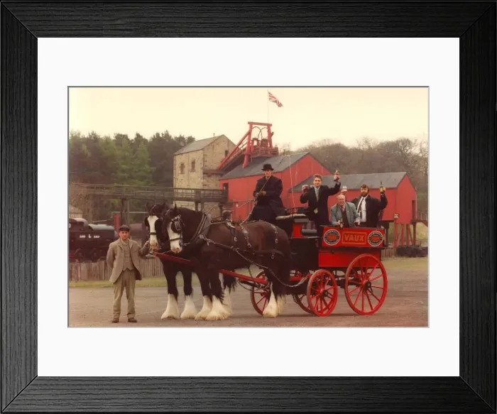 Framed Print : The Vaux carriage which has been donated to Beamish Museum Framed Print : The Vaux carriage which has been donated to Beamish Museum