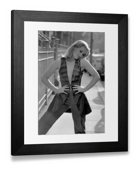 Framed Print : Fashion Clothing. Tomorrow Janet Ibbotson opens her own boutique in Pond Place, S. W. 3