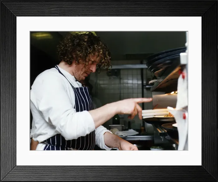 Framed Print : Marco Pierre White Chef and Restauranteur February 1993 Britains most fiery chef Framed Print : Marco Pierre White Chef and Restauranteur February 1993 Britains most fiery chef