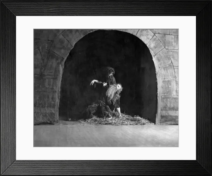 Framed Print : Scene from the play Monte Cristo. New Princes. October 1912 Framed Print : Scene from the play Monte Cristo. New Princes. October 1912