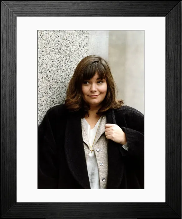 Framed Print : Dawn French Actress Comedian DBase Framed Print : Dawn French Actress Comedian DBase