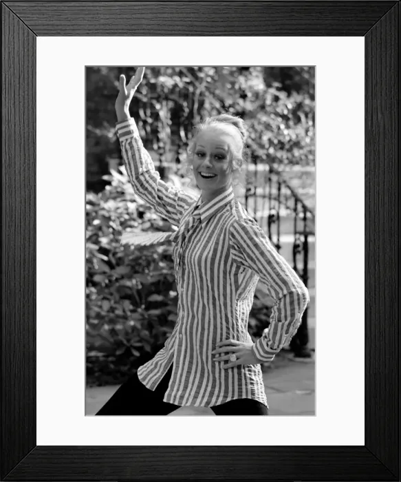 Framed Print : Today at Park House, Rutland Gate, London, Felicity Carston showed a collection of man Framed Print : Today at Park House, Rutland Gate, London, Felicity Carston showed a collection of man