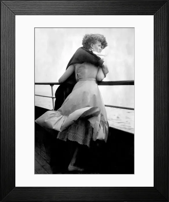Framed Print : Some folks prefer to neck and watch the sea go by. June 1965 P013445 Framed Print : Some folks prefer to neck and watch the sea go by. June 1965 P013445