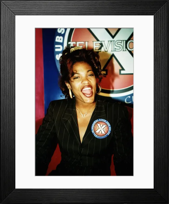 Framed Print : Divine Brown