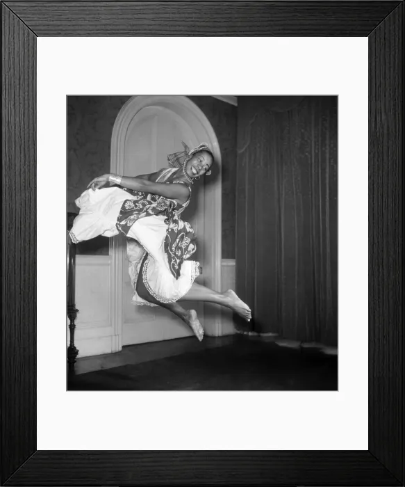 Framed Print : A Balinese Dancer performing. September 1952 C4456-002 Framed Print : A Balinese Dancer performing. September 1952 C4456-002