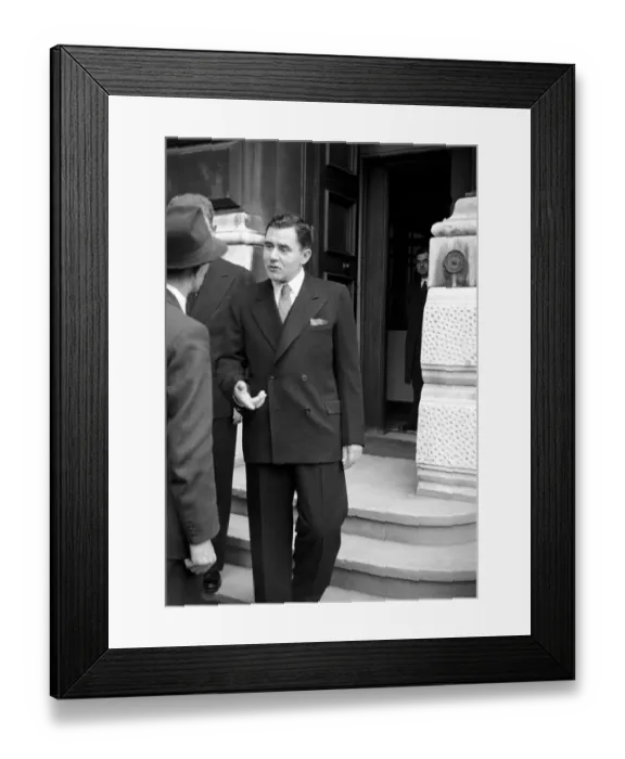 Framed Print : Russian Foreign Minister Andrei Gromyko at the Foreign Office in London
