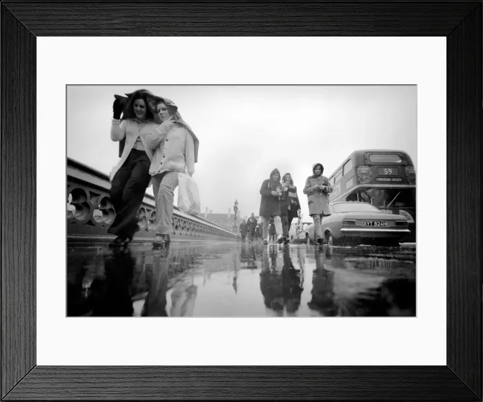 Framed Print : The 5th London Bridges Walk organised by the British Council for Rehabilitation of Framed Print : The 5th London Bridges Walk organised by the British Council for Rehabilitation of