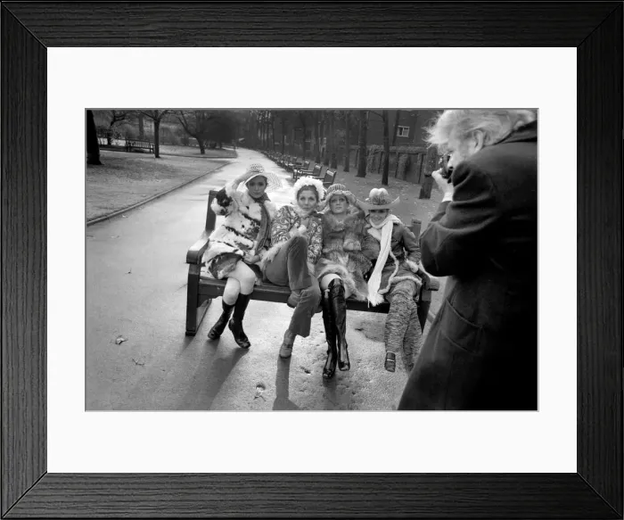 Framed Print : The Millinery Institute of Great Briain presented their spring and summer 70 Framed Print : The Millinery Institute of Great Briain presented their spring and summer 70