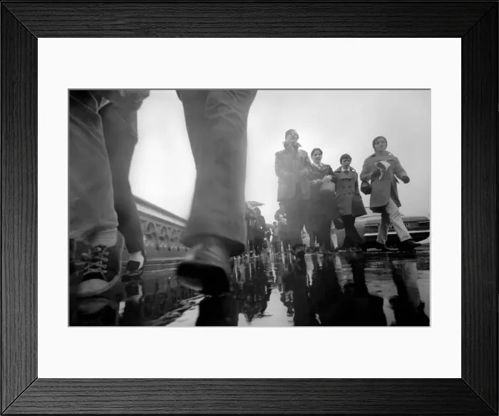 Framed Print : The 5th London Bridges Walk organised by the British Council for Rehabilitation of Framed Print : The 5th London Bridges Walk organised by the British Council for Rehabilitation of