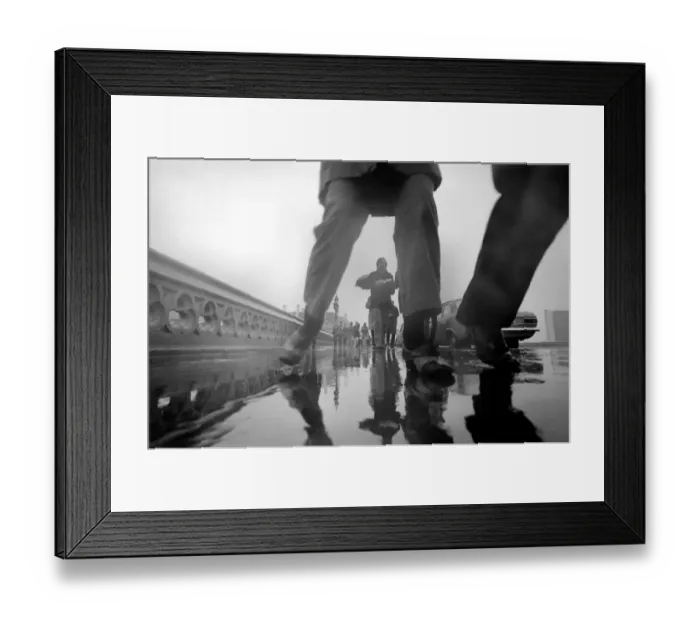 Framed Print : The 5th London Bridges Walk organised by the British Council for Rehabilitation of Framed Print : The 5th London Bridges Walk organised by the British Council for Rehabilitation of
