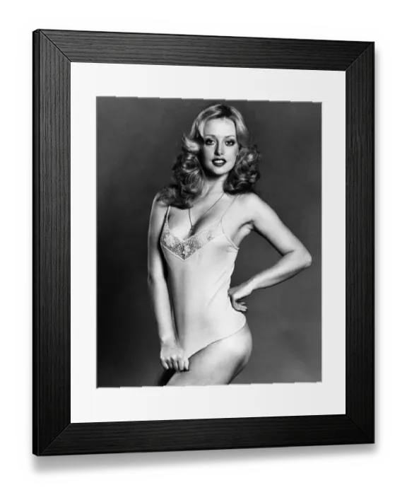 Framed Print : Vests and T-shirt vests. Model Cathy Downes wears Vests and T-shirt vests Framed Print : Vests and T-shirt vests. Model Cathy Downes wears Vests and T-shirt vests