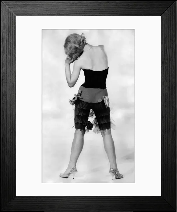 Framed Print : Clothing Underwear. Lingerie. December 1964 P018259 Framed Print : Clothing Underwear. Lingerie. December 1964 P018259