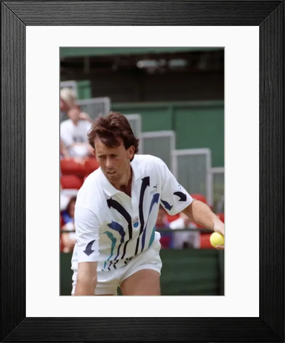 Framed Print : Wimbledon. Jeremy Bates. June 1989 89-3819-013 Framed Print : Wimbledon. Jeremy Bates. June 1989 89-3819-013