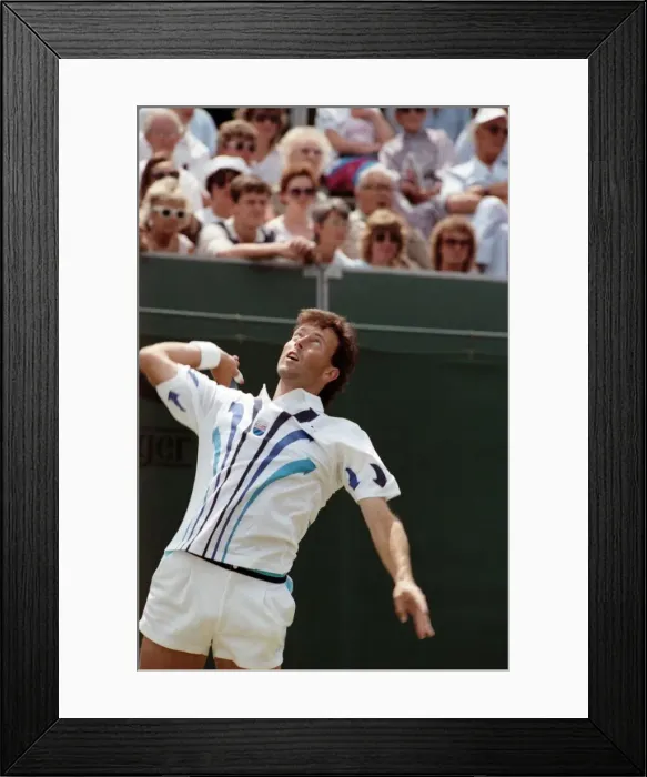 Framed Print : Wimbledon. Jeremy Bates. June 1989 89-3819-005 Framed Print : Wimbledon. Jeremy Bates. June 1989 89-3819-005